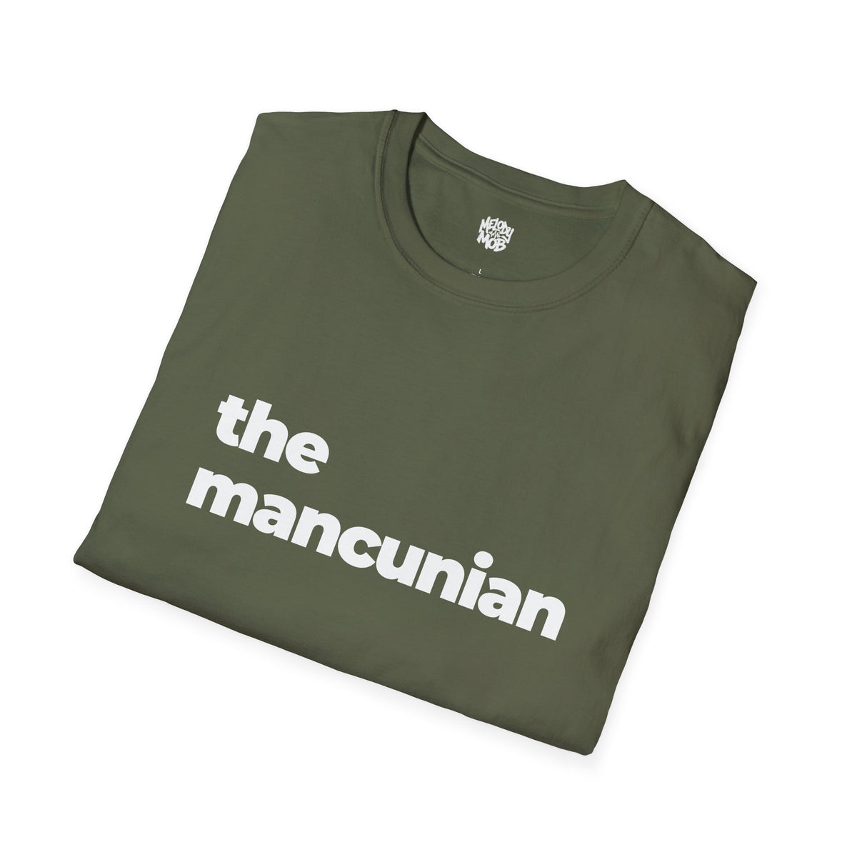 The Mancunian T-Shirt | Black Slogan Tee | Melody Mob Sammi Dae Cartyr Unisex Softstyle Gift