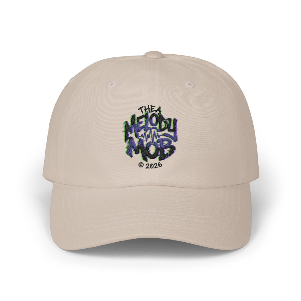 Classic Dad Cap - "Melody Mob Collection" Embroidered Cotton Baseball Hat