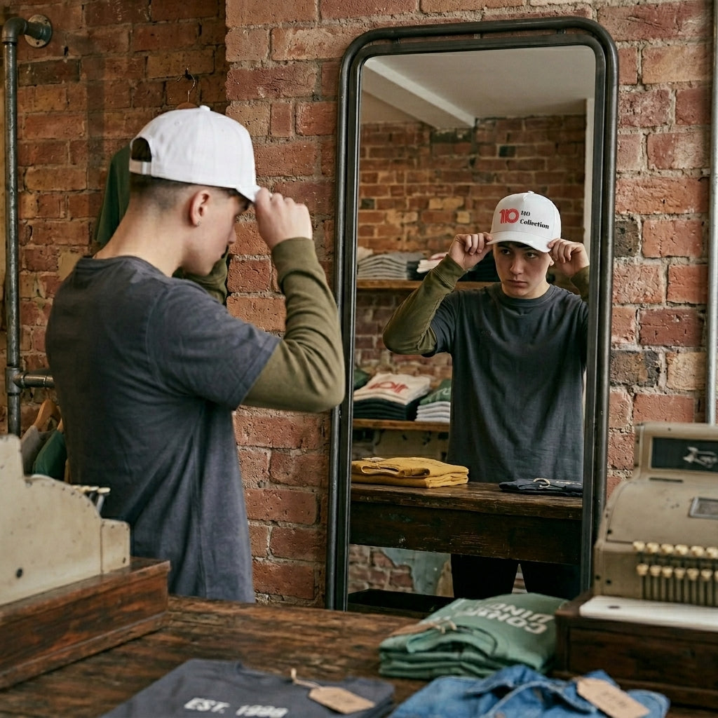 Classic Dad Cap - "110 Collection" Embroidered Cotton Baseball Hat