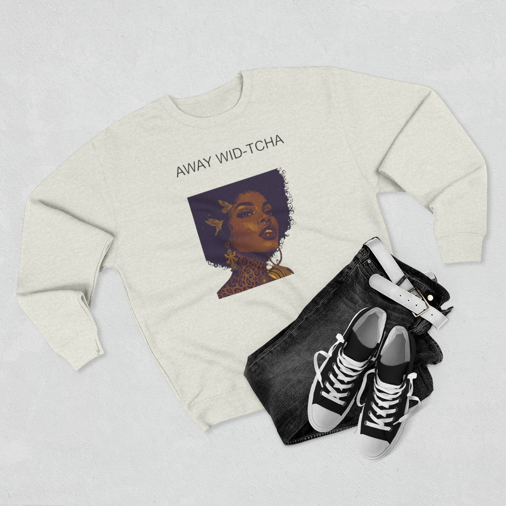 Thea One True Love / Away Wid-Cha Crewneck Sweatshirt