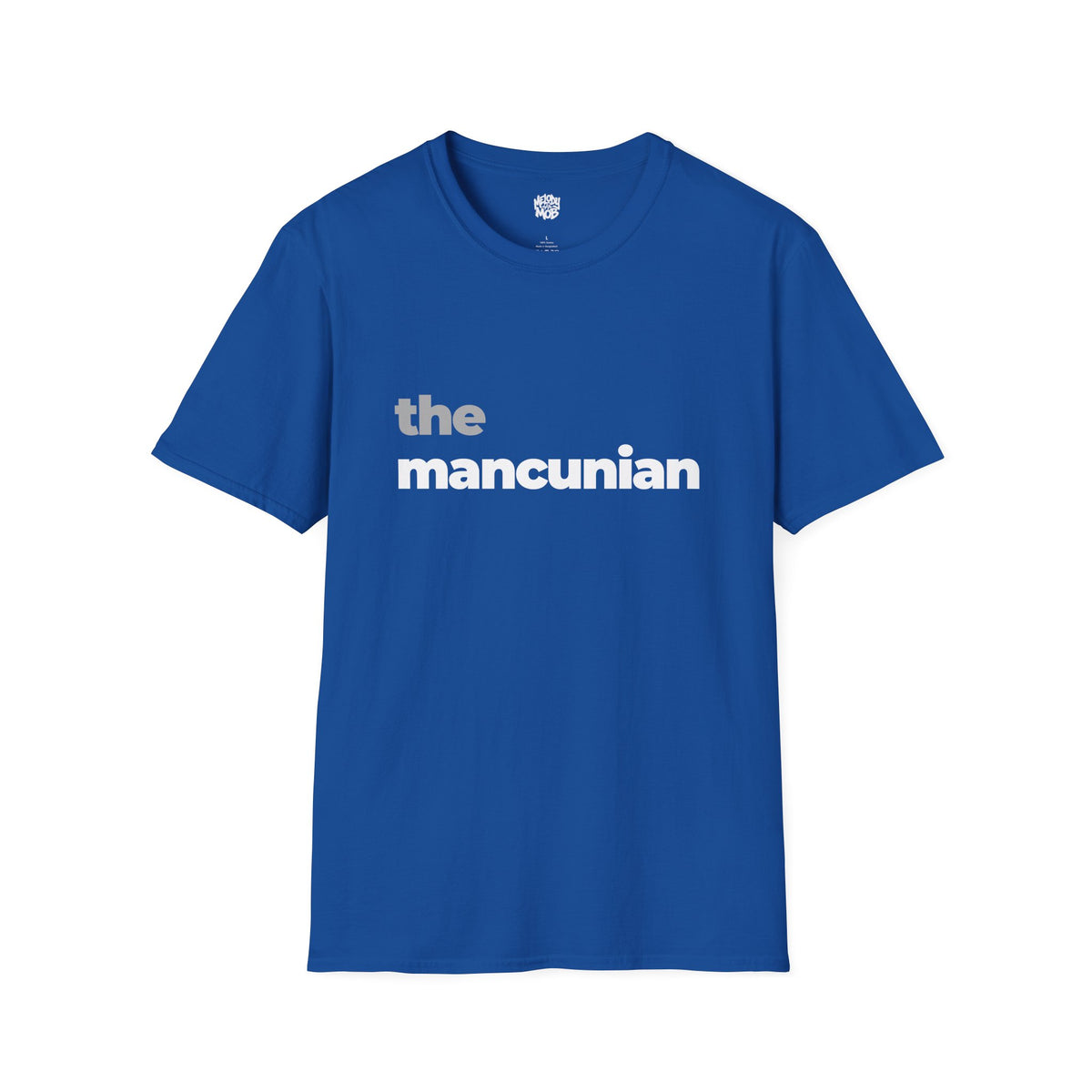 The Mancunian T-Shirt | Grey & Black Slogan Tee | Melody Mob Sammi Dae Cartyr Unisex Softstyle Gift