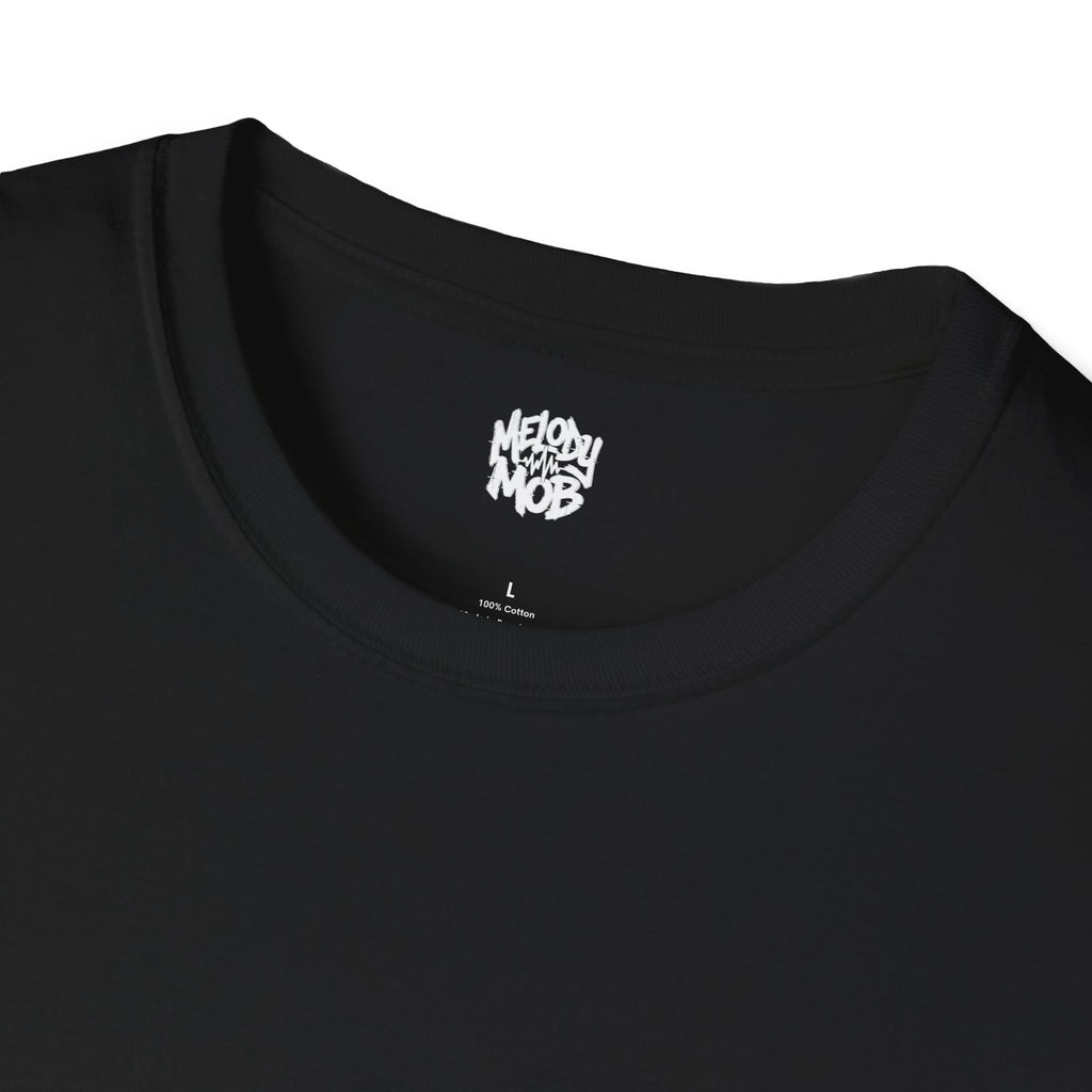 All Night T-Shirt | Grey & Black Slogan Tee | Melody Mob Sammi Dae Unisex Softstyle Gift