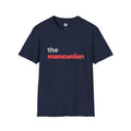 The Mancunian T-Shirt | Grey & Red Slogan Tee | Melody Mob Sammi Dae Cartyr Unisex Softstyle Gift