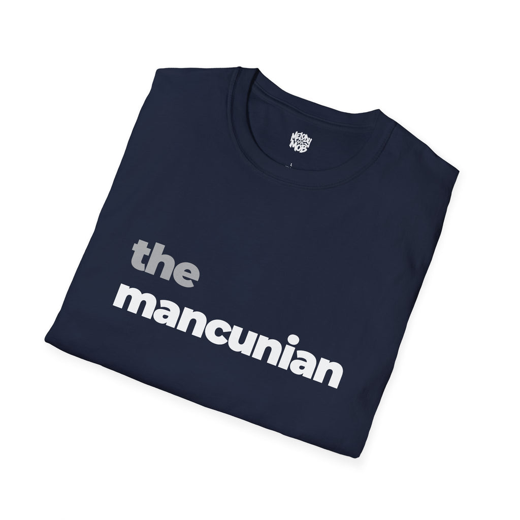 The Mancunian T-Shirt | Grey & Black Slogan Tee | Melody Mob Sammi Dae Cartyr Unisex Softstyle Gift