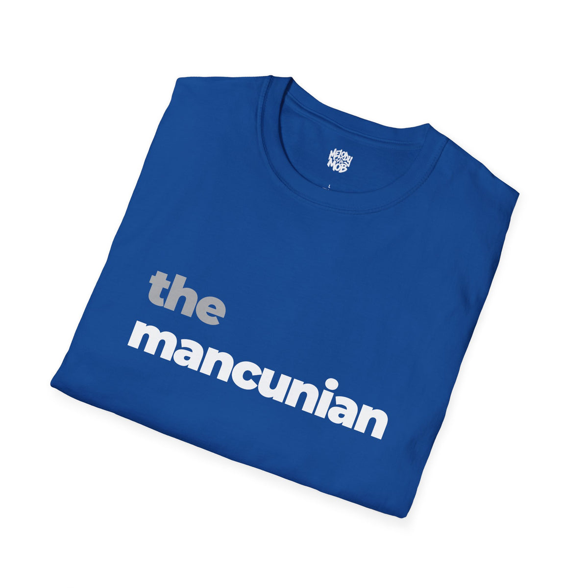The Mancunian T-Shirt | Grey & Black Slogan Tee | Melody Mob Sammi Dae Cartyr Unisex Softstyle Gift