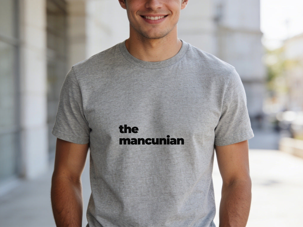 The Mancunian T-Shirt | Black Slogan Tee | Melody Mob Sammi Dae Cartyr Unisex Softstyle Gift