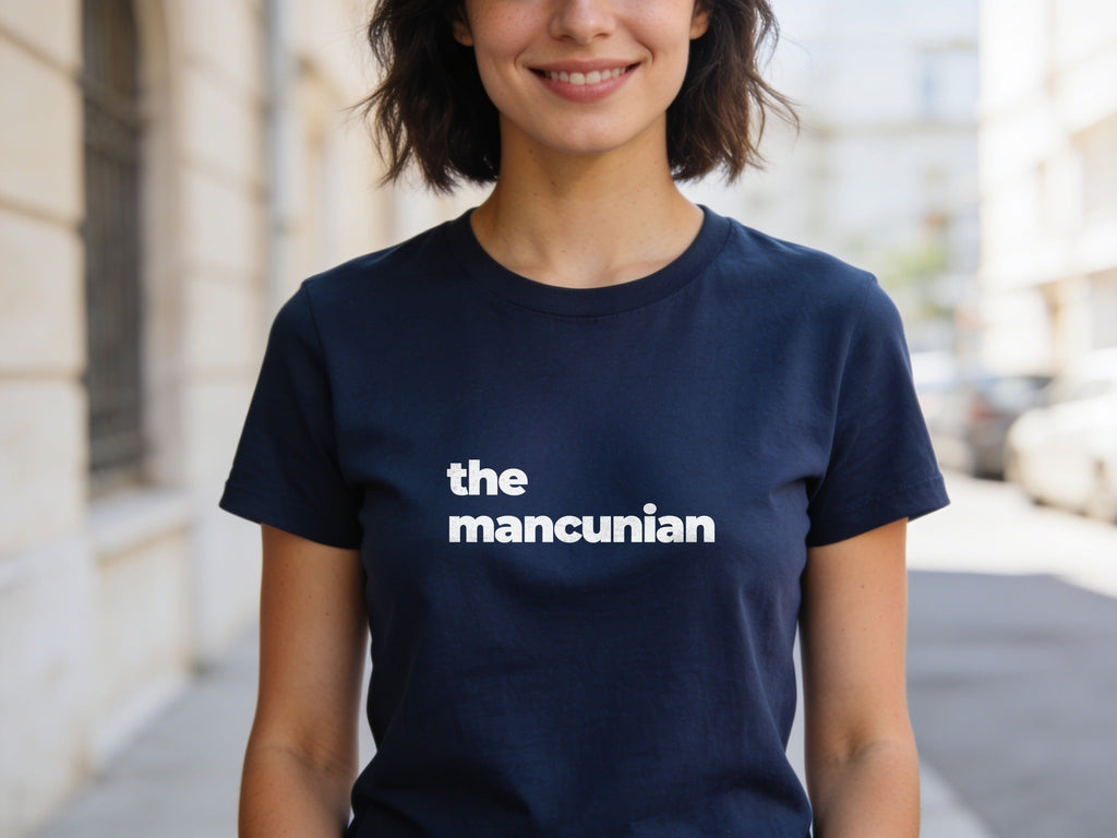 The Mancunian T-Shirt | Black Slogan Tee | Melody Mob Sammi Dae Cartyr Unisex Softstyle Gift